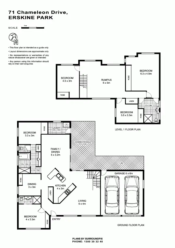 Floorplan of Homely house listing, 71 Chameleon Drive, Erskine Park NSW 2759
