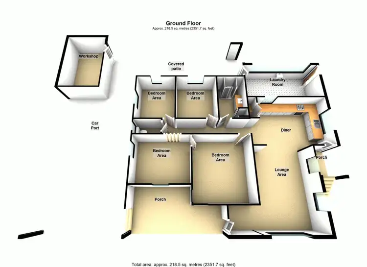 Floorplan of Homely house listing, 14 River Road, Dinmore QLD 4303