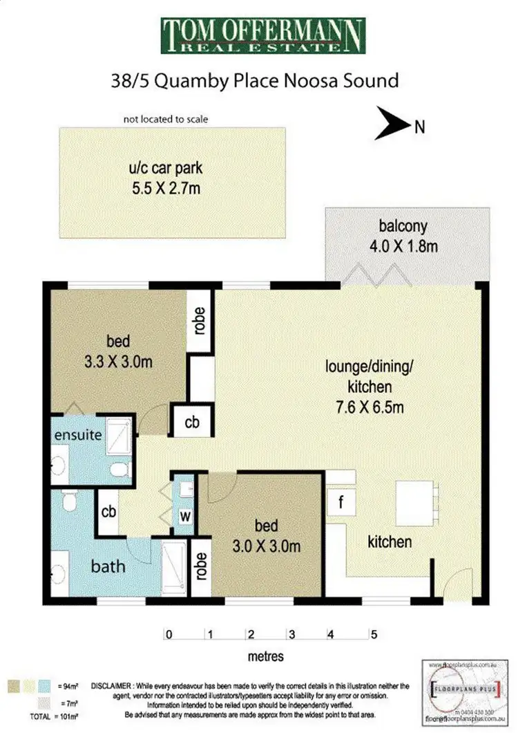 Floorplan of Homely unit listing, 38/5 Quamby Place, Noosa Heads QLD 4567