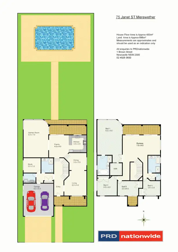 Floorplan of Homely house listing, 75 Janet Street, Merewether NSW 2291