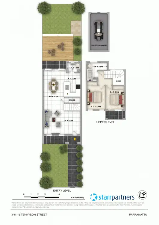 Floorplan of Homely townhouse listing, 3/11-13 Tennyson Street, Parramatta NSW 2150