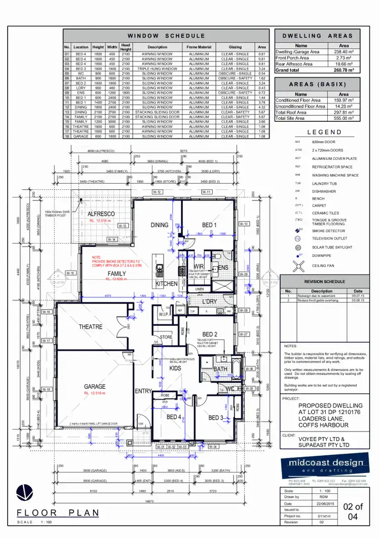 Floorplan of Homely house listing, 49 Loaders Lane, Coffs Harbour NSW 2450