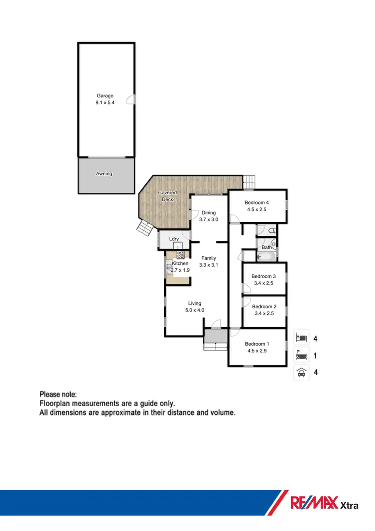 Floorplan of Homely house listing, 4 Rudd Place, Doonside NSW 2767