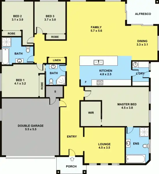 Floorplan of Homely house listing, 7 Eva Street, Riverstone NSW 2765