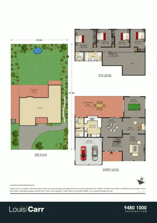 Floorplan of Homely house listing, 197 Shepherds Dr, Cherrybrook NSW 2126