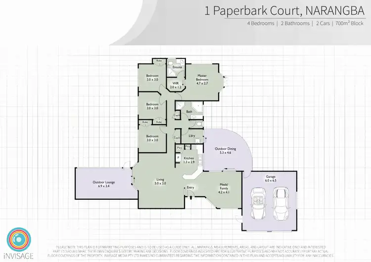 Floorplan of Homely house listing, 1 Paperbark Court, Narangba QLD 4504