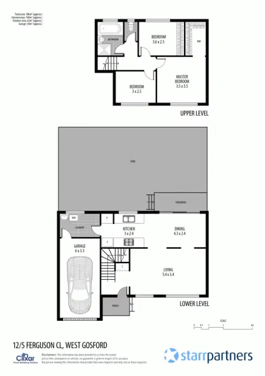 Floorplan of Homely townhouse listing, 12/5 Ferguson Close, West Gosford NSW 2250