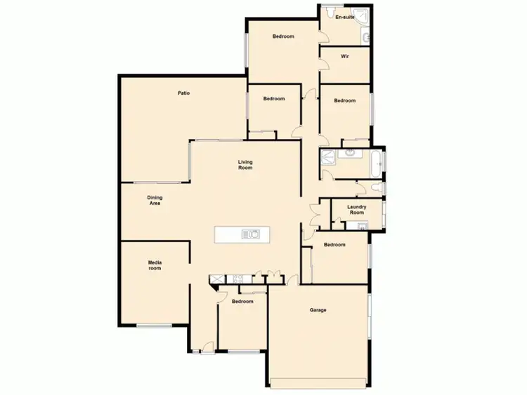 Floorplan of Homely house listing, 56 Tuckeroo Street, Narangba QLD 4504