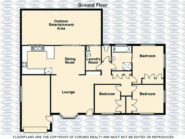 Floorplan of Homely house listing, 77 Bushland Drive, Regents Park QLD 4118