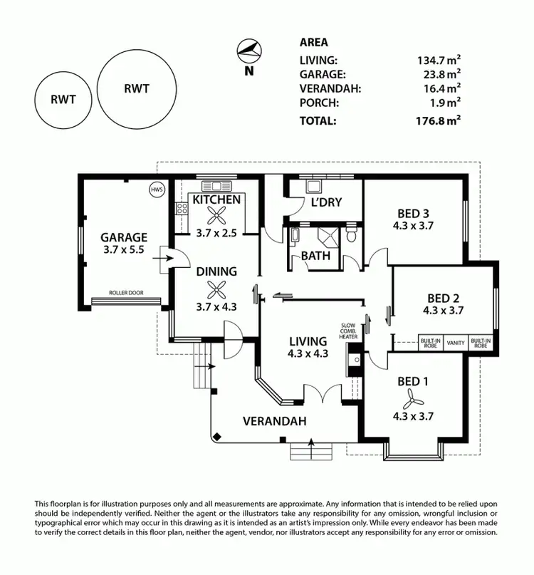 Floorplan of Homely house listing, 724 Swamp Road, Lenswood SA 5240