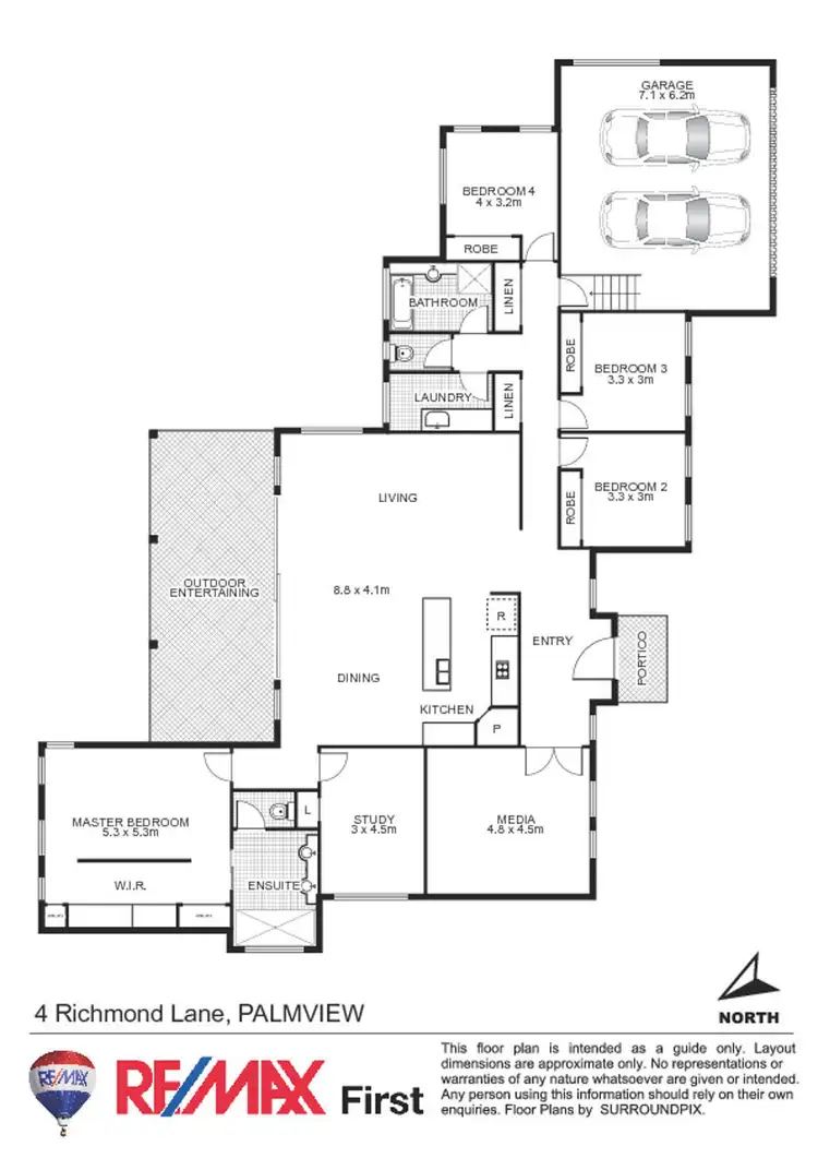 Floorplan of Homely house listing, 4 Richmond Lane, Palmview QLD 4553