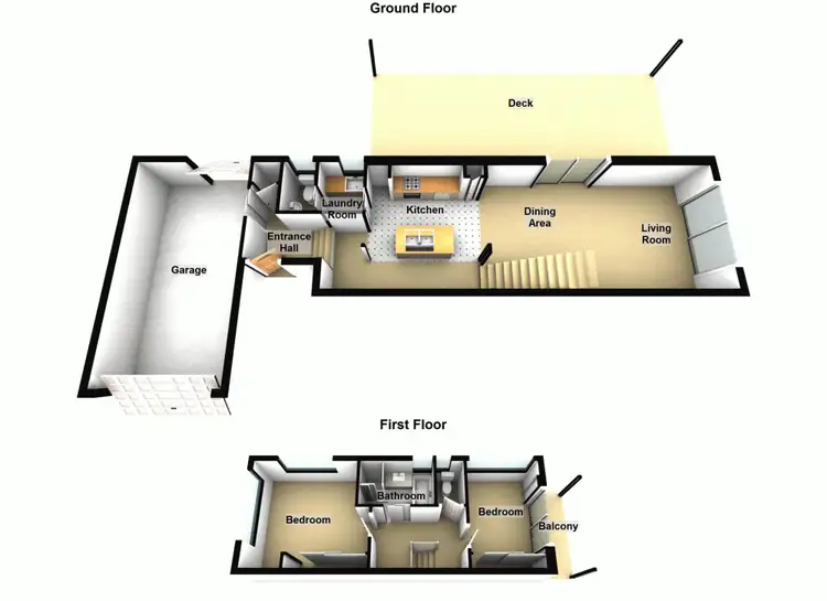 Floorplan of Homely townhouse listing, 19/105 Richmond Road, Morningside QLD 4170