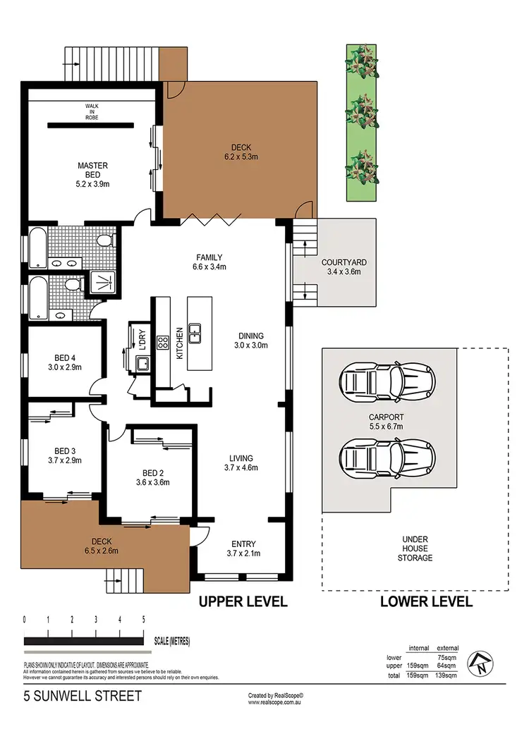Floorplan of Homely house listing, 5 Sunwell Street, Brighton QLD 4017