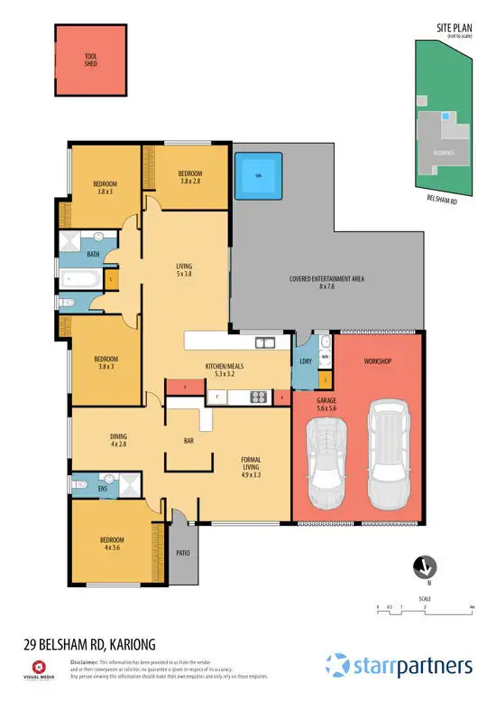 Floorplan of Homely house listing, 29 Belsham Road, Kariong NSW 2250