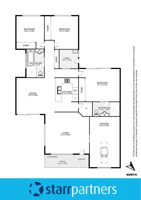 Floorplan of Homely villa listing, 19/32 Wilson Street, St Marys NSW 2760
