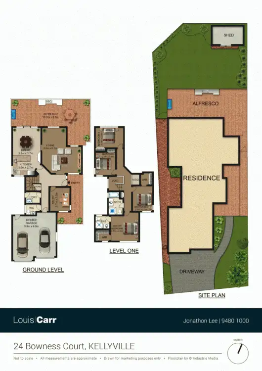 Floorplan of Homely house listing, 24 Bowness Court, Kellyville NSW 2155