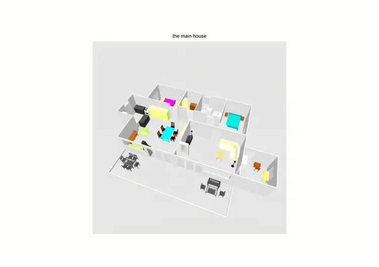 Floorplan of Homely rural property listing, 1021e Long Gully Rd, Drake NSW 2469