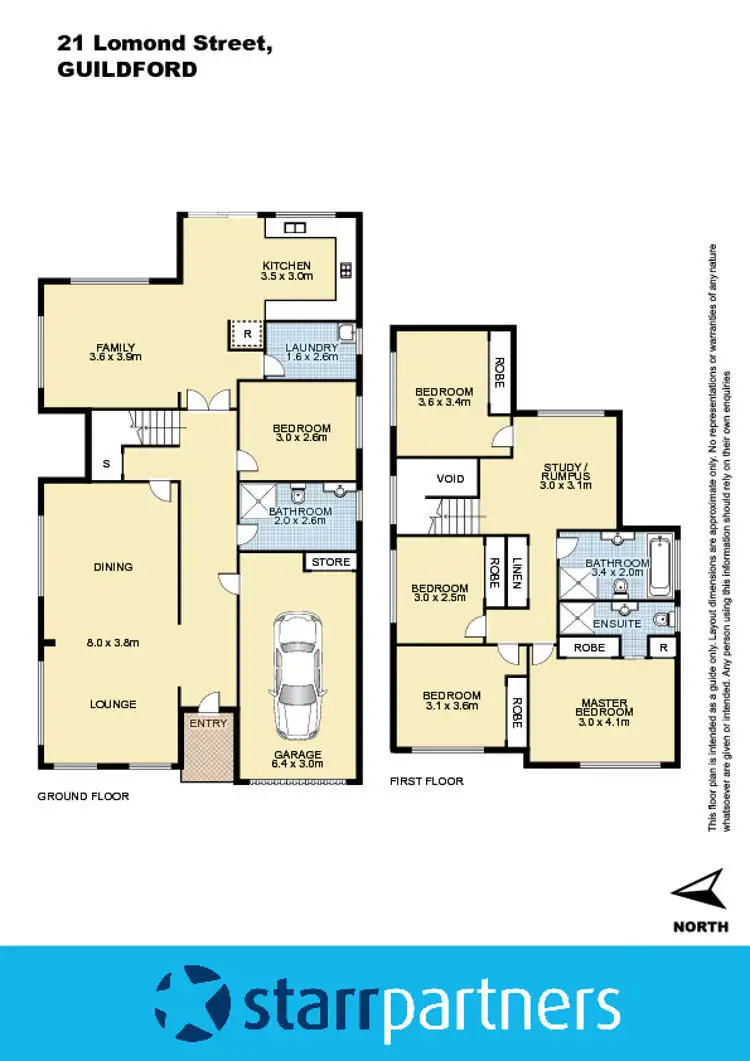 Floorplan of Homely house listing, 21 Lomond Street, Guildford NSW 2161