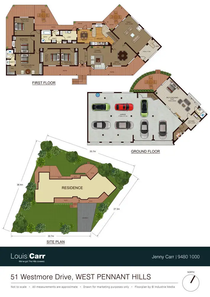 Floorplan of Homely house listing, 51 Westmore Drive, West Pennant Hills NSW 2125