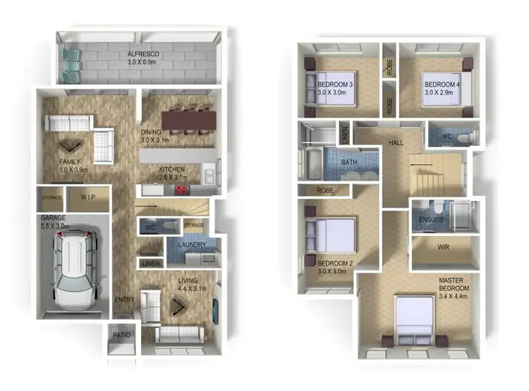 Floorplan of Homely house listing, Address available on request