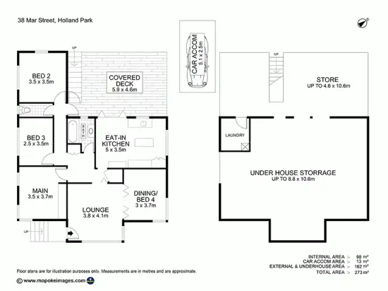 Floorplan of Homely house listing, 38 Mar Street, Holland Park QLD 4121