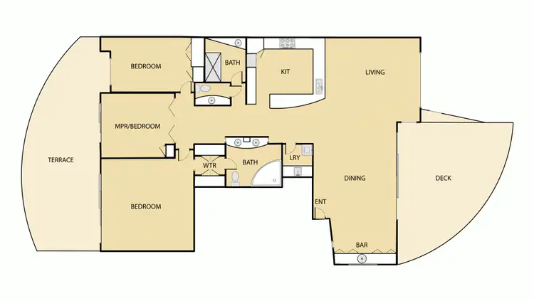 Floorplan of Homely unit listing, 15/39 First Avenue, Mooloolaba QLD 4557
