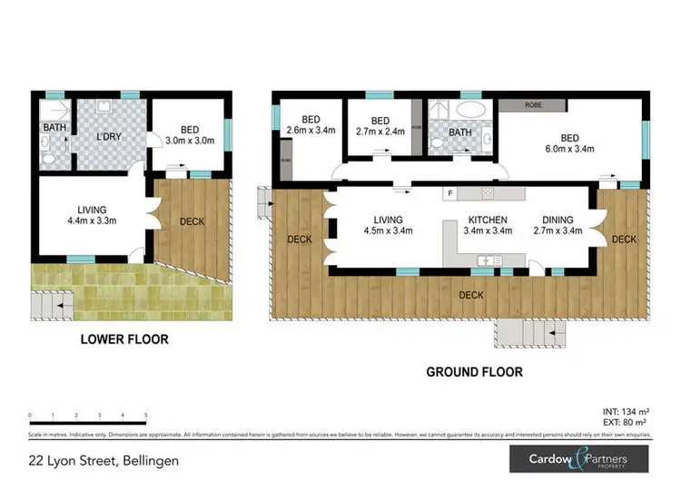 Floorplan of Homely house listing, 22 Lyon Street, Bellingen NSW 2454