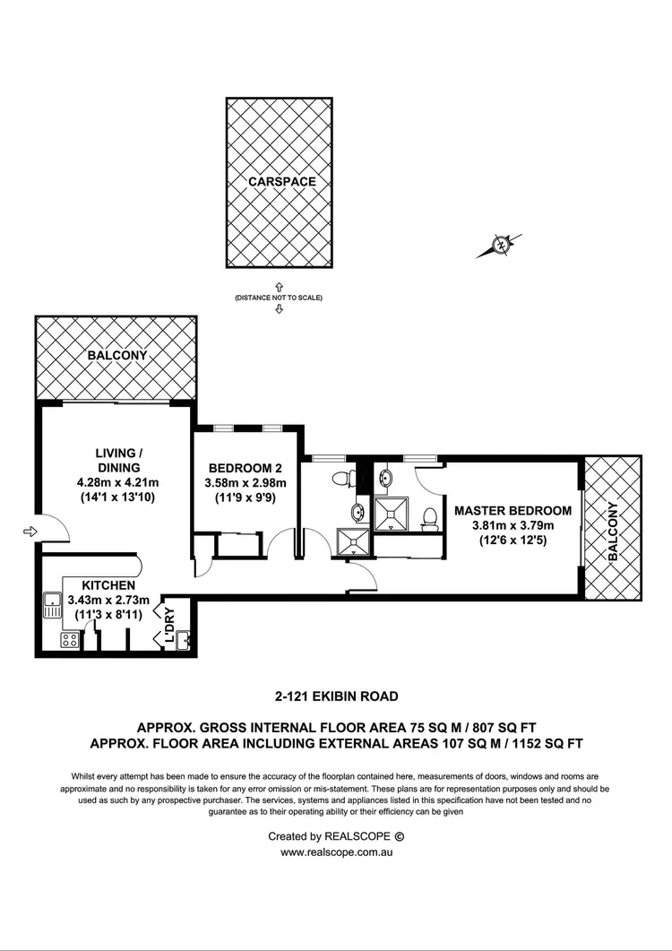 Floorplan of Homely unit listing, Unit 2/121 Ekibin Road, Annerley QLD 4103