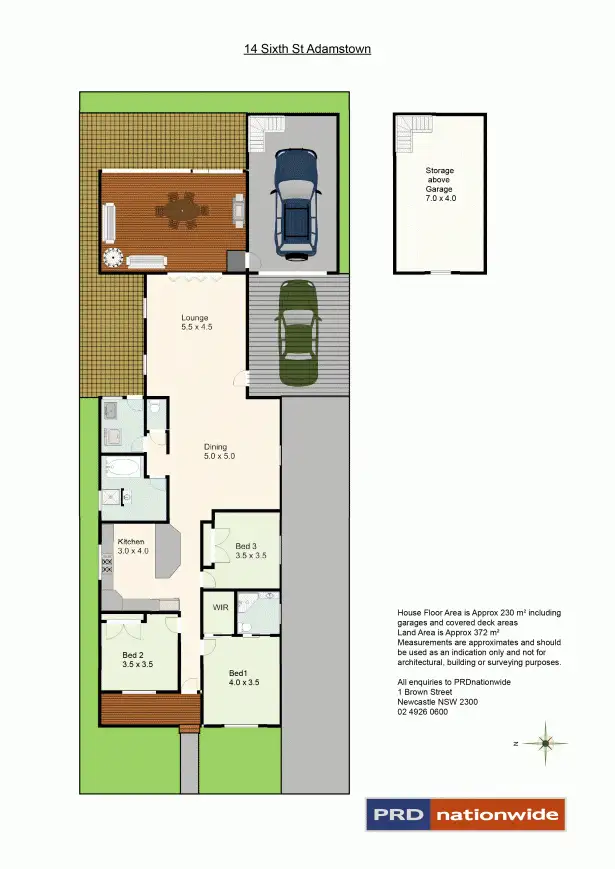 Floorplan of Homely house listing, 14 Sixth Street, Adamstown NSW 2289