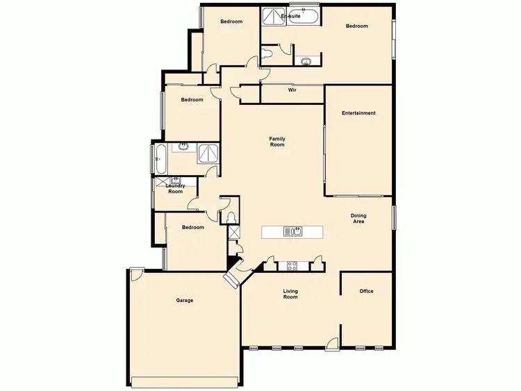Floorplan of Homely house listing, Z28 Homeland Crescent, Warner QLD 4500