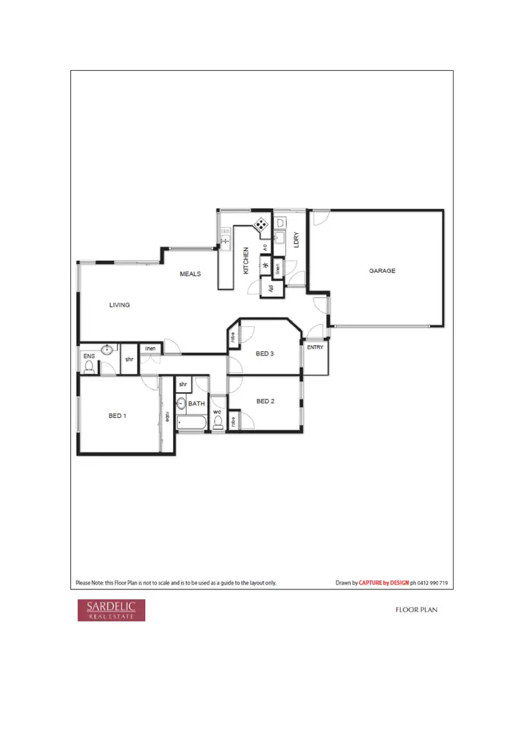 Floorplan of Homely house listing, 3/30 Henley Street, Como WA 6152