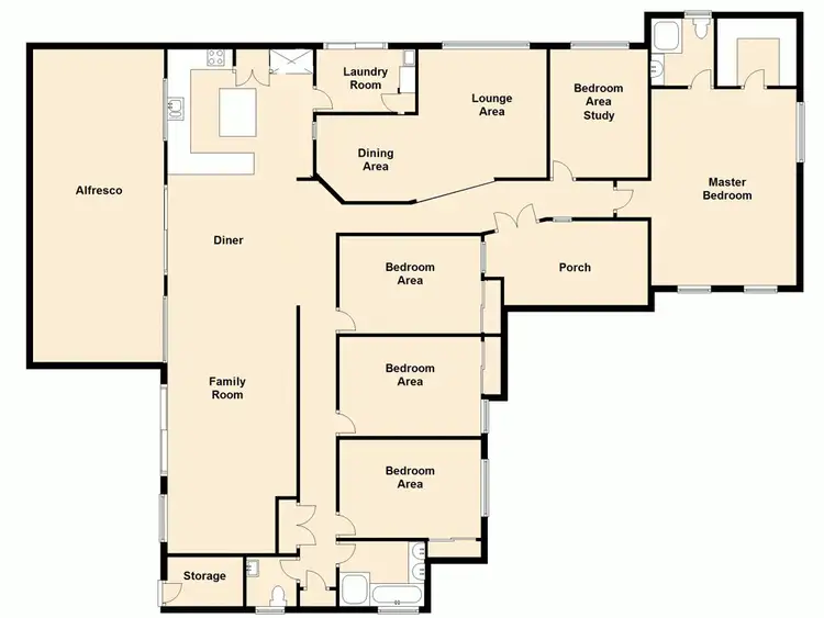 Floorplan of Homely house listing, 5 Nariah Court, Karana Downs QLD 4306