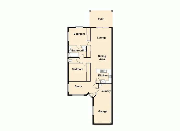 Floorplan of Homely unit listing, 22/24 Lipscombe Road, Deception Bay QLD 4508