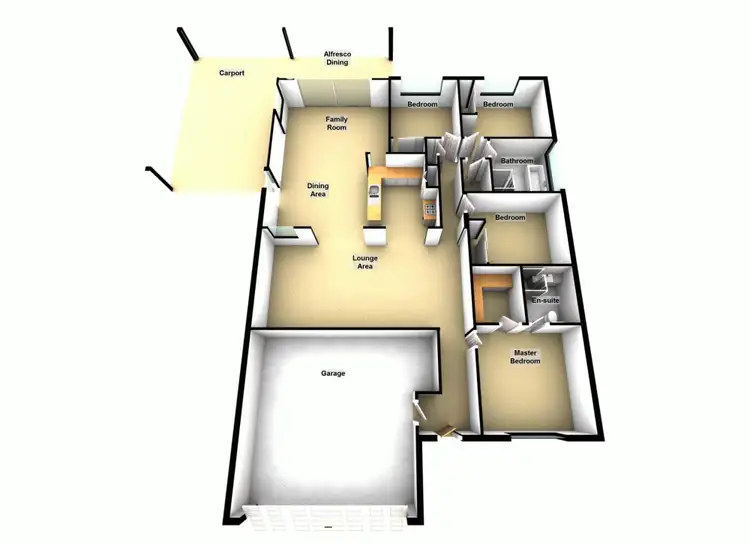 Floorplan of Homely house listing, 10 Parkside Drive, Springfield QLD 4300