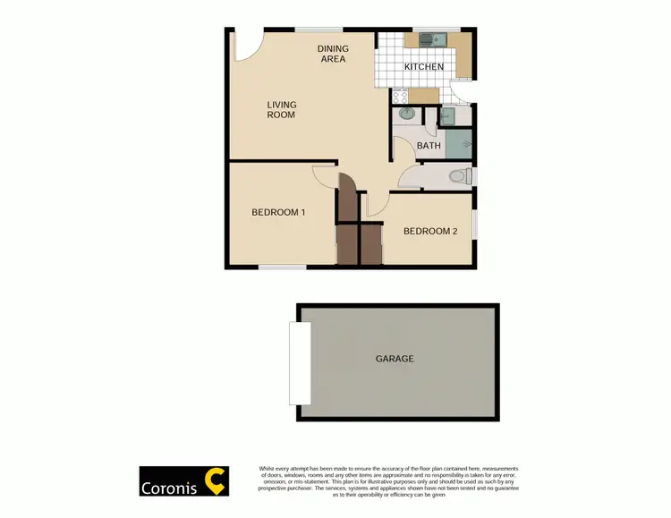Floorplan of Homely villa listing, 1/18 Ella Street, Redcliffe QLD 4020