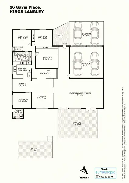Floorplan of Homely house listing, Address available on request