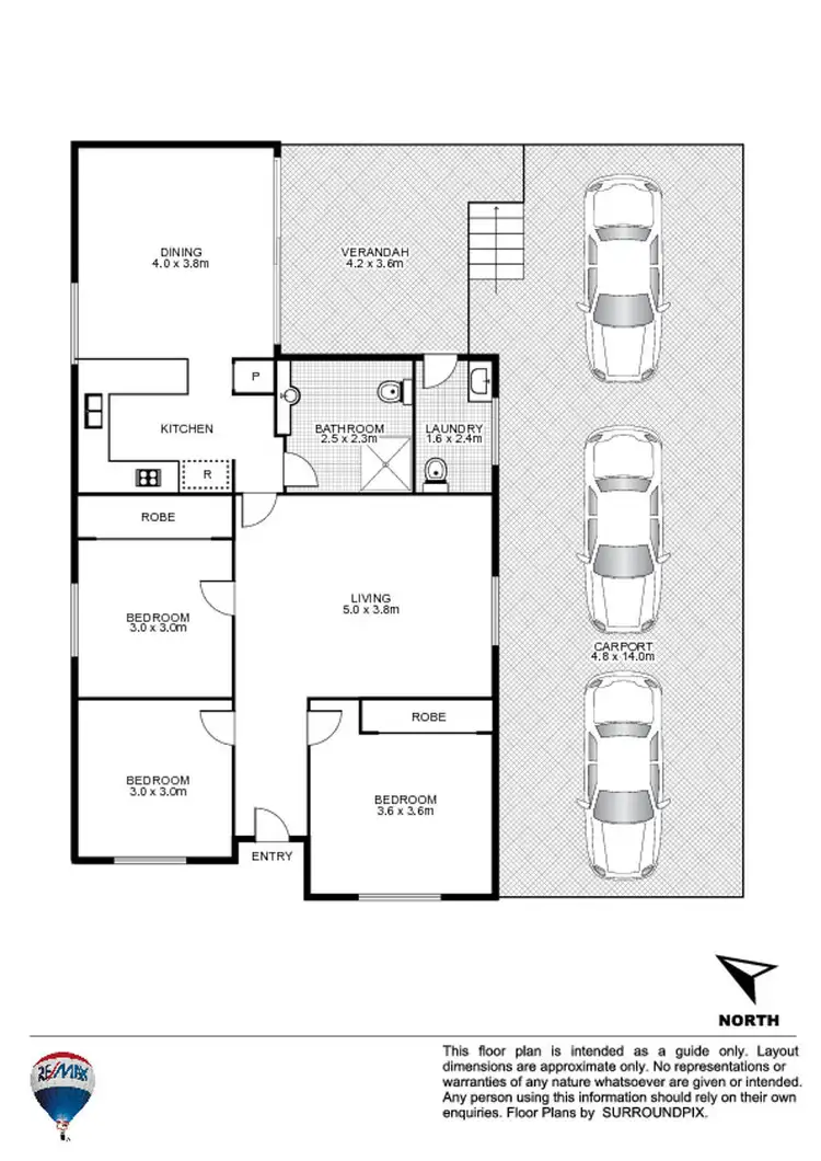 Floorplan of Homely house listing, 125 Cambridge Street, Cambridge Park NSW 2747