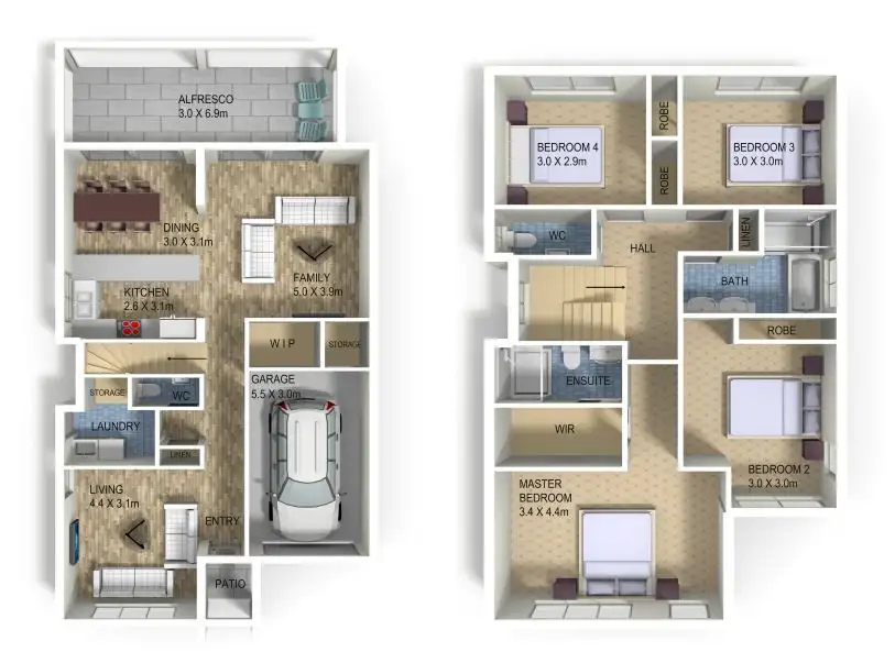 Floorplan of Homely house listing, Address available on request