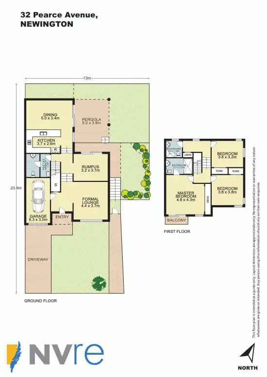 Floorplan of Homely house listing, 32 Pearce Avenue, Newington NSW 2127
