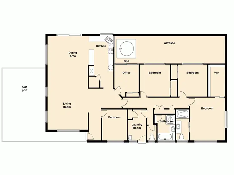Floorplan of Homely house listing, 11 Lambourne Court, Lawnton QLD 4501
