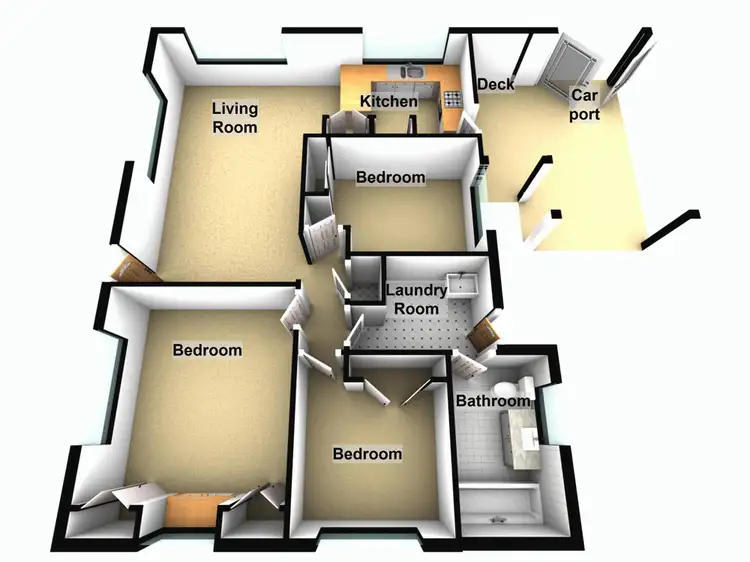 Floorplan of Homely house listing, 20a Chingford Street, Chermside West QLD 4032