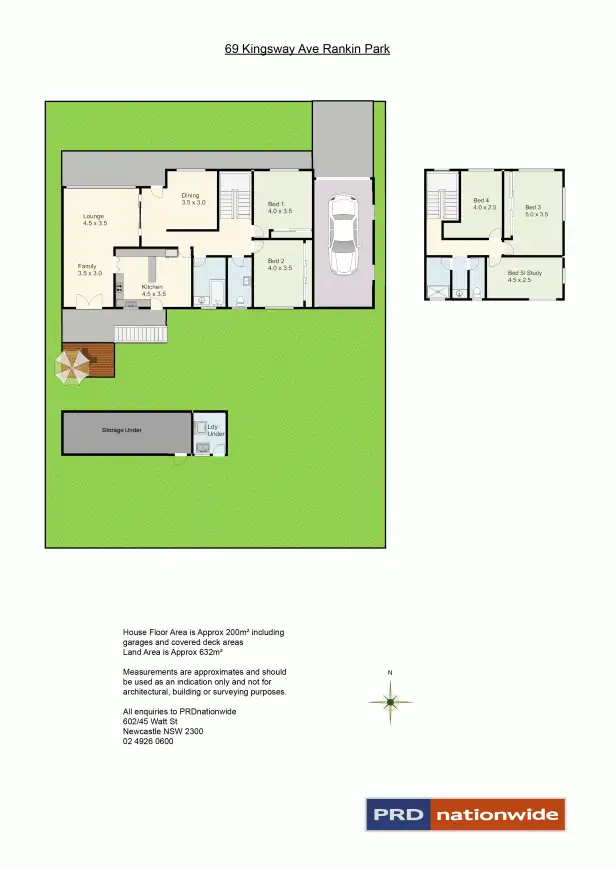 Floorplan of Homely house listing, 69 Kingsway Avenue, Rankin Park NSW 2287