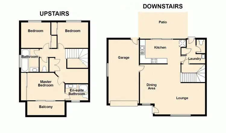 Floorplan of Homely townhouse listing, 66/80 Webster Road, Deception Bay QLD 4508