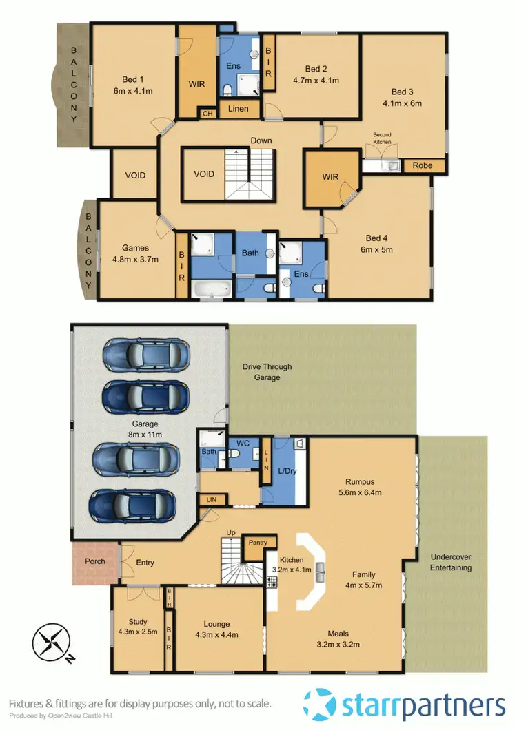 Floorplan of Homely house listing, 19 Bimbadgen Place, Bella Vista NSW 2153