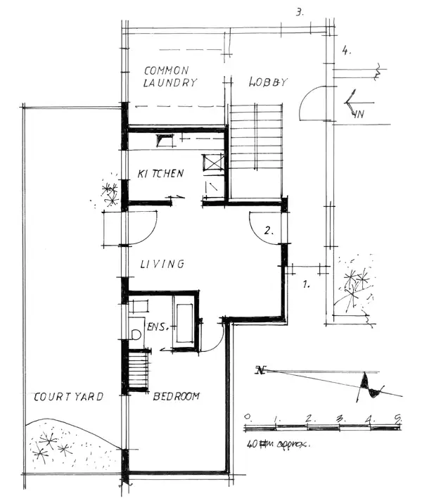 Floorplan of Homely apartment listing, 2/23 Rathmines st, Fairfield VIC 3078
