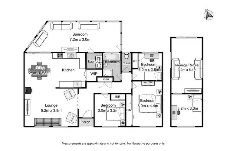 Floorplan of Homely house listing, 9 Newmen Close, Wetherill Park NSW 2164