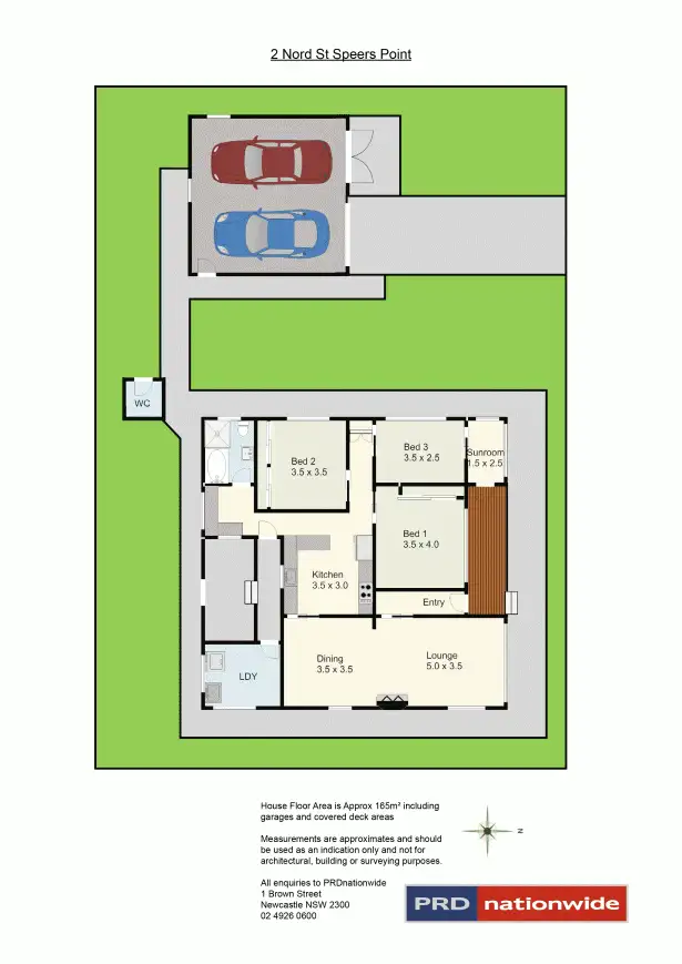Floorplan of Homely house listing, 2 Nord Street, Speers Point NSW 2284