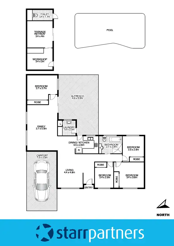 Floorplan of Homely house listing, 40 Francis Greenway Avenue, St Clair NSW 2759