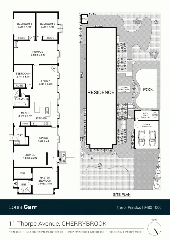 Floorplan of Homely house listing, 11 Thorpe Avenue, Cherrybrook NSW 2126