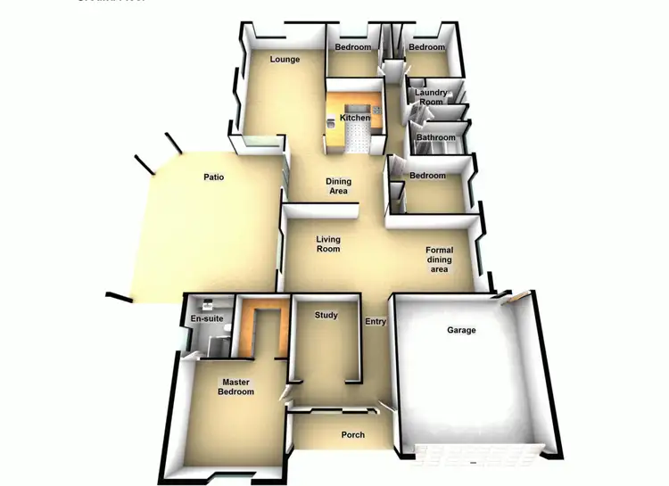 Floorplan of Homely house listing, 1 Briggs Drive, Caboolture QLD 4510